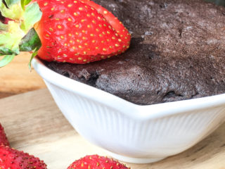 Low Carb Chocolate Mug Cake