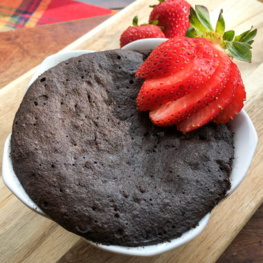 Low-Carb Chocolate Mug Cake Recipe