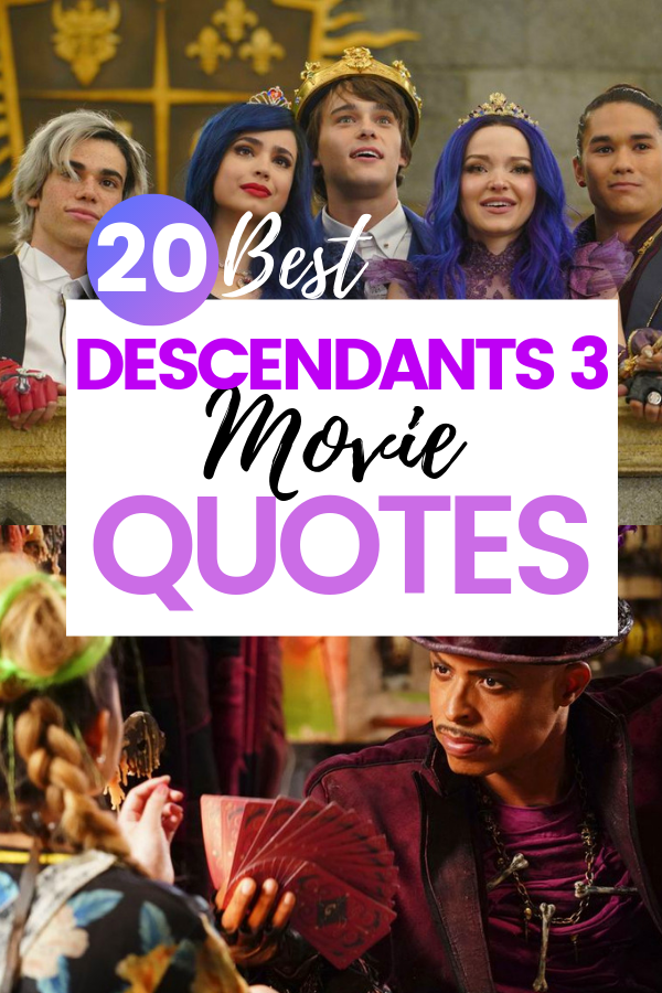 These are the best Descendants 3 quotes from the 2019 Disney Channel Movie. These quotes are from the best lines in the film from many of the characters.