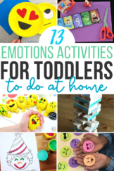 13 Games & Emotions Activities For Toddlers & Preschoolers