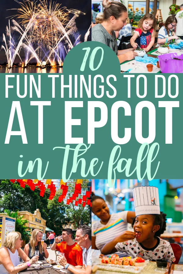 Don’t leave for your fall Walt Disney World vacation without planning these fun things to do at Epcot in the fall!