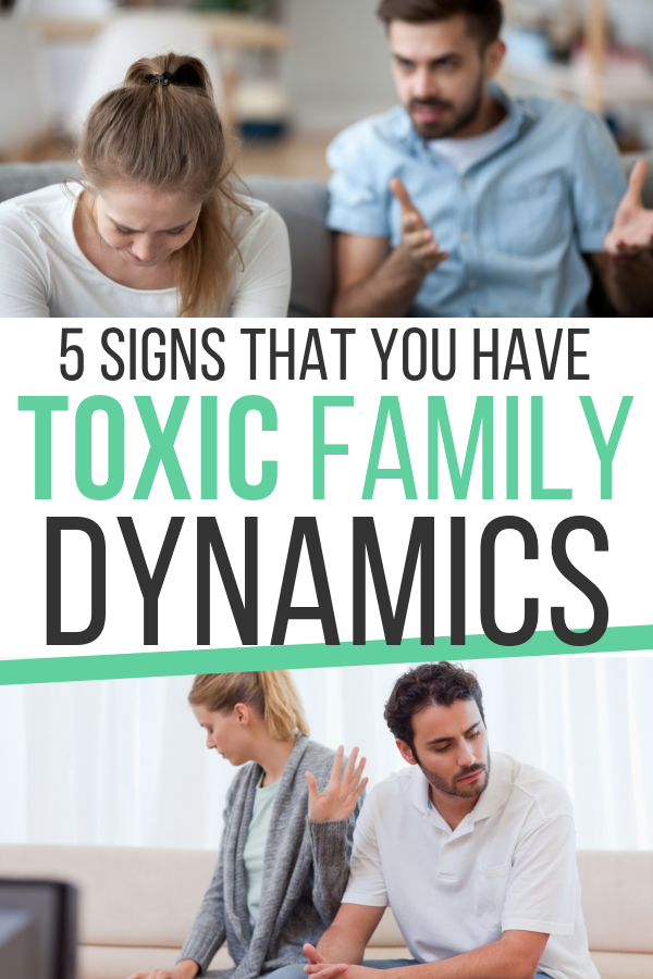 Do you feel like you're walking on eggshells around family? If you feel like you can't be yourself with family then you might have toxic family dynamics.