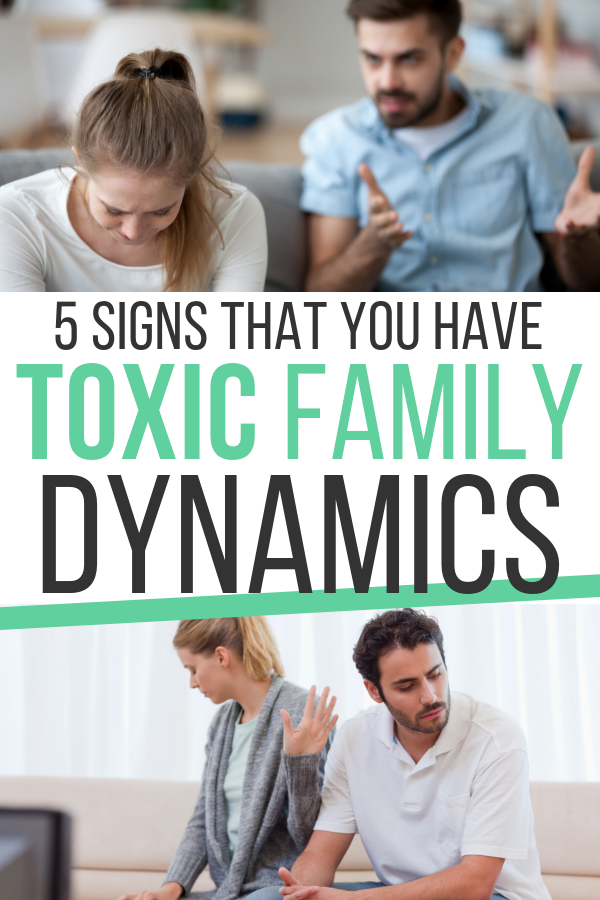 Toxic family signs