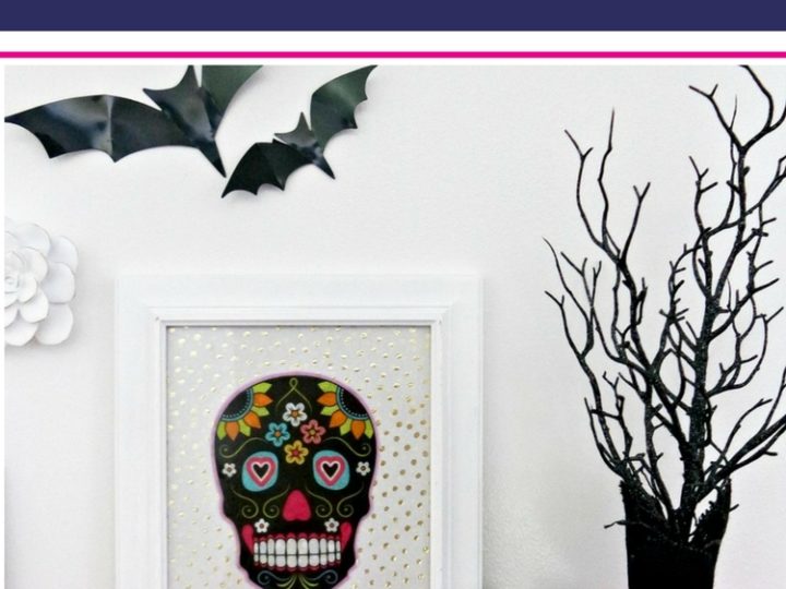 Image for DIY Dollar Store Skull Halloween Decor