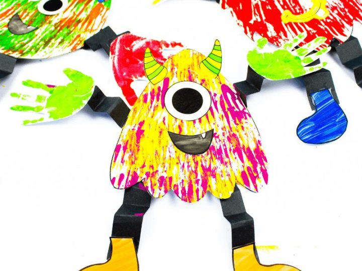 Image for Big Hand Paper Monster Craft