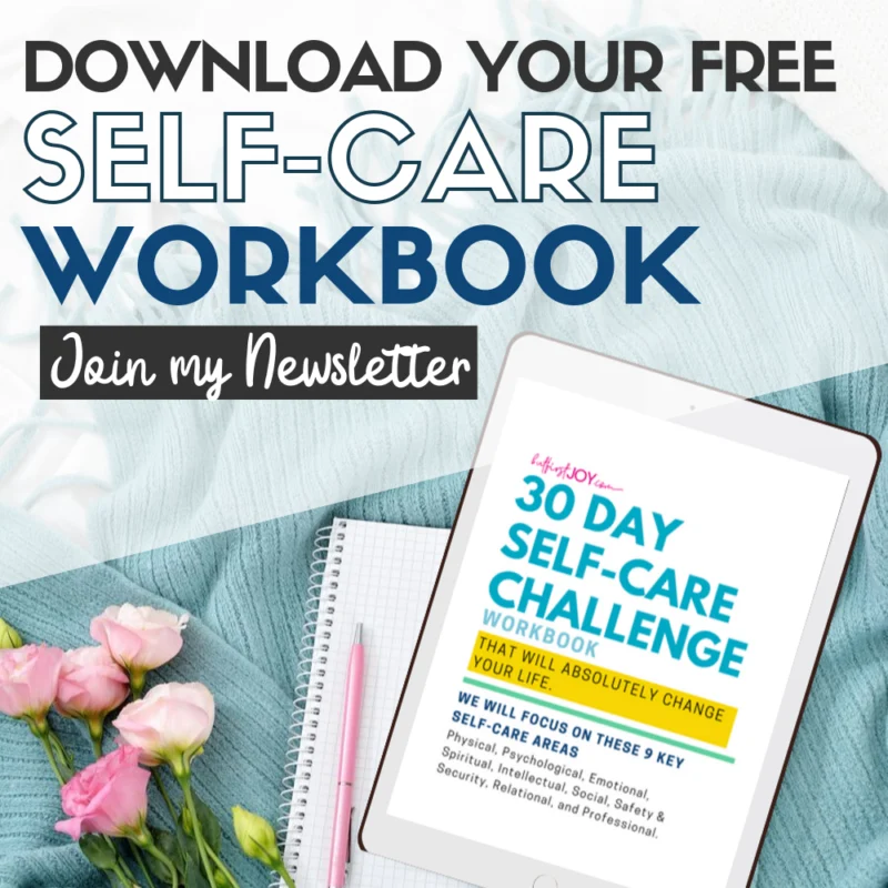 Newsletter Free Self-Care Workbook!