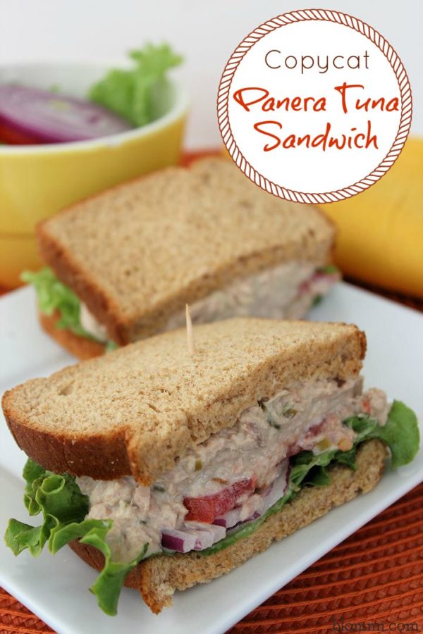 Copycat Panera Tuna Salad Sandwich