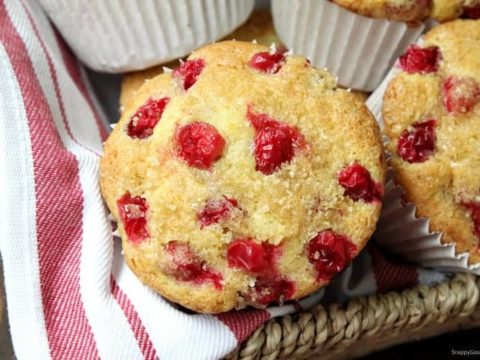 Image for 17. Cranberry Orange Muffins {Panera Copycat Recipe}