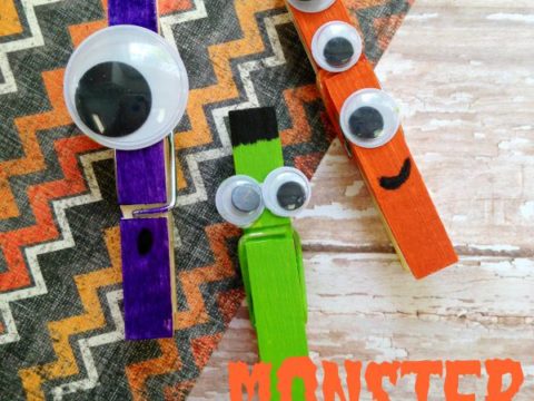 Image for DIY Halloween Monster Clips