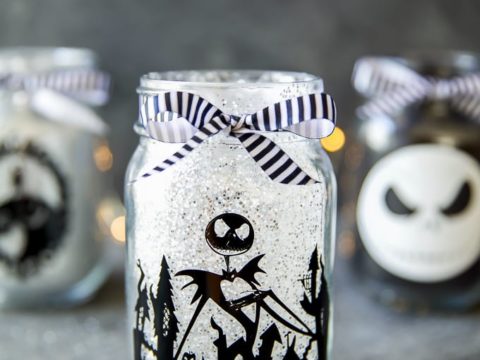Image for The Nightmare Before Christmas Mason Jars