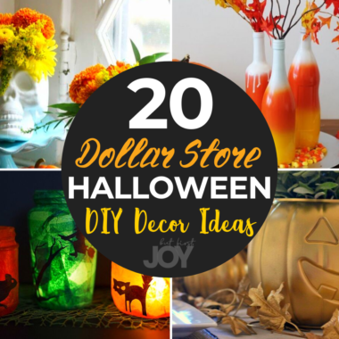 These DIY Dollar Store Halloween Decor ideas are the perfect way to decorate on a budget. You can even get the kids involved!
