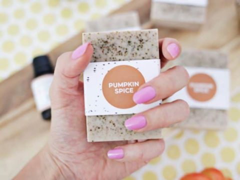 Image for Easy Pumpkin Spice Soap DIY