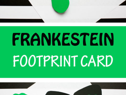 Image for Frankenstein footprint card