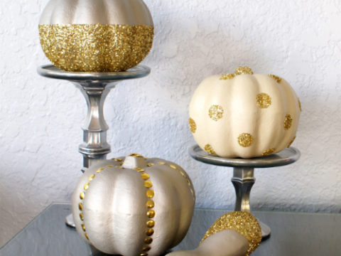 Image for Glitter Glam Pumpkins