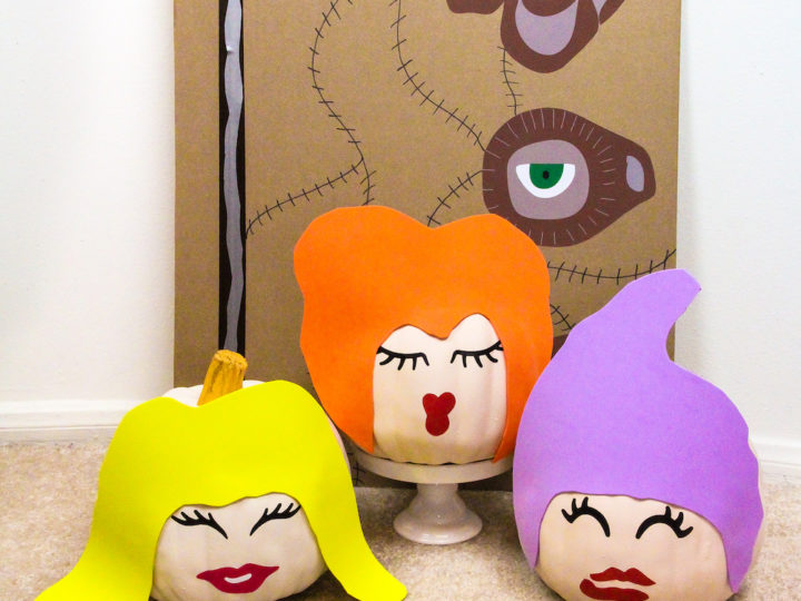 Image for DIY Hocus Pocus Witch Pumpkins