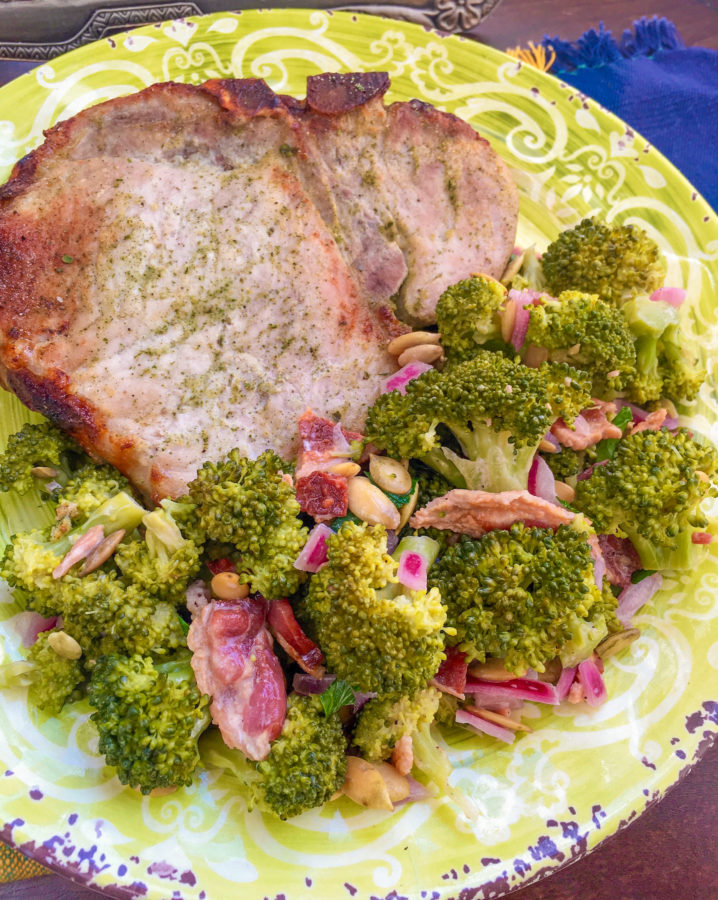 Pork Chops with Homemade Ranch Rub