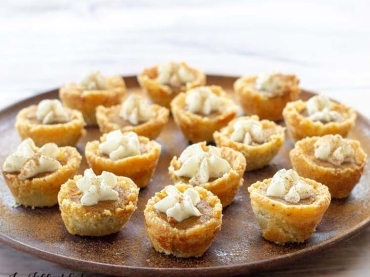 Image for Mini Pumpkin Pies - Low Carb, Keto, Gluten-Free, THM S