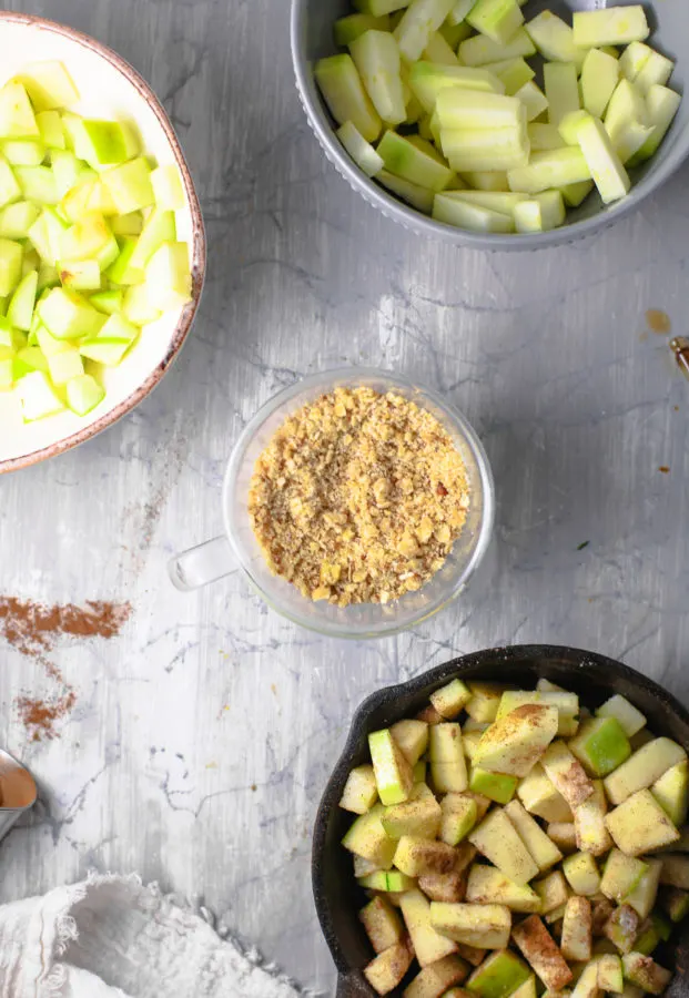 how to keto apple crisp low carb