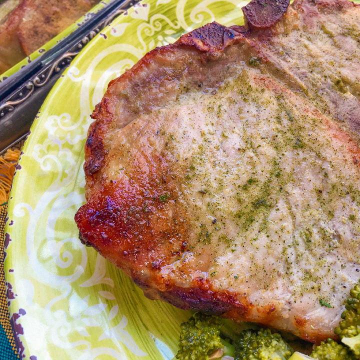 Keto Ranch Pork Chops