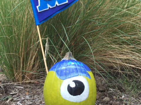 Image for Mike Wazowski Pumpkin