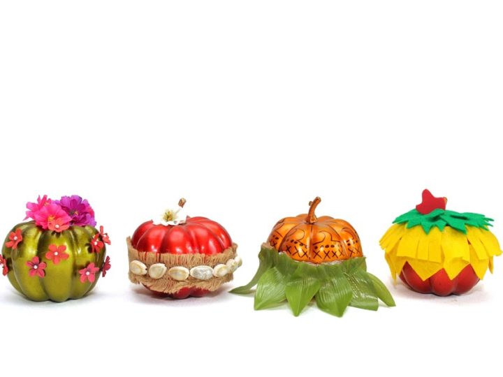 Image for No Carve Moana Inspired Pumpkins