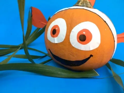 Image for No Carve Finding Nemo Pumpkin