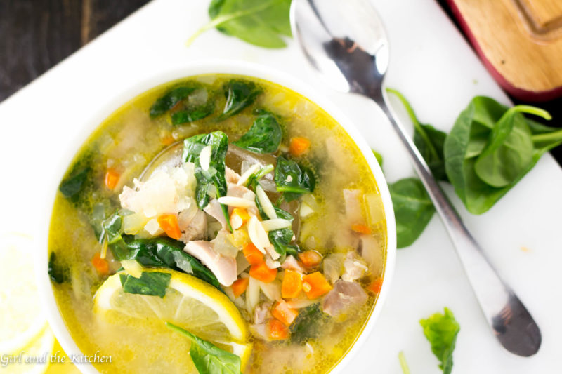 Copycat Panera Lemon Orzo Soup