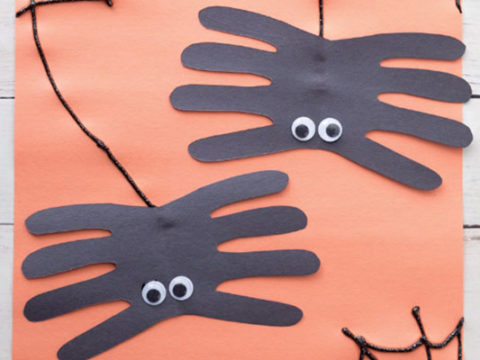 Image for Spider Handprint Craft
