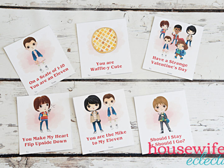 Image for Free Printable Stranger Things Valentines