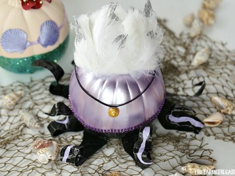 Image for Little Mermaid Inspired Ursula Pumpkin