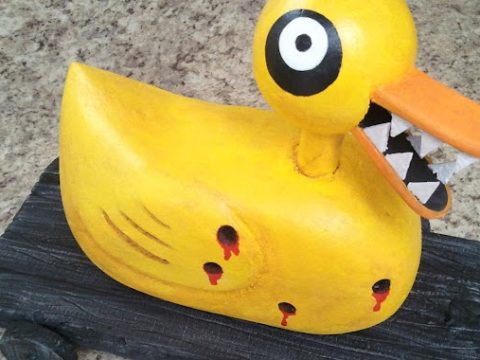 Image for Nightmare Before Christmas Undead / Bullet Hole Duck Scary Toy Tutorial
