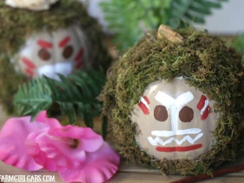 Image for Moana Inspired Kakamora Pumpkins