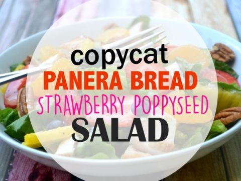 Image for 11. Copycat Panera Bread Strawberry Poppyseed Salad