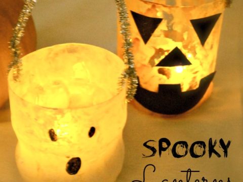 Image for Plastic Bottle Halloween Lanterns
