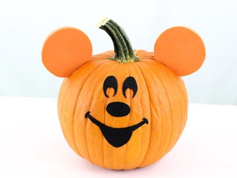 Image for DIY Mickey Mouse Pumpkin