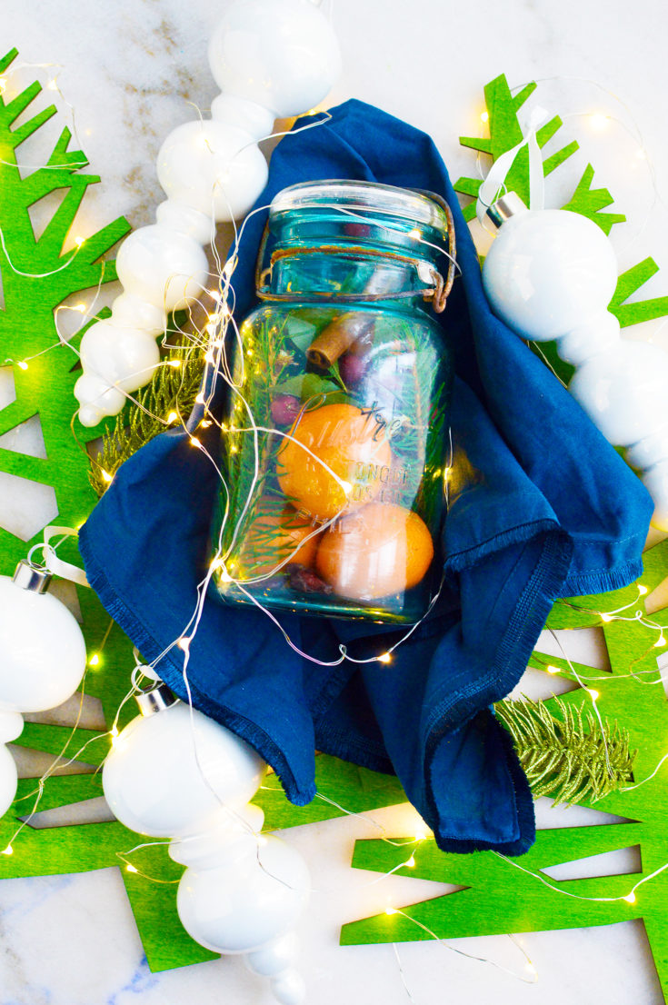 DIY Christmas Potpourri In A Jar Easy Gift Idea But First Joy