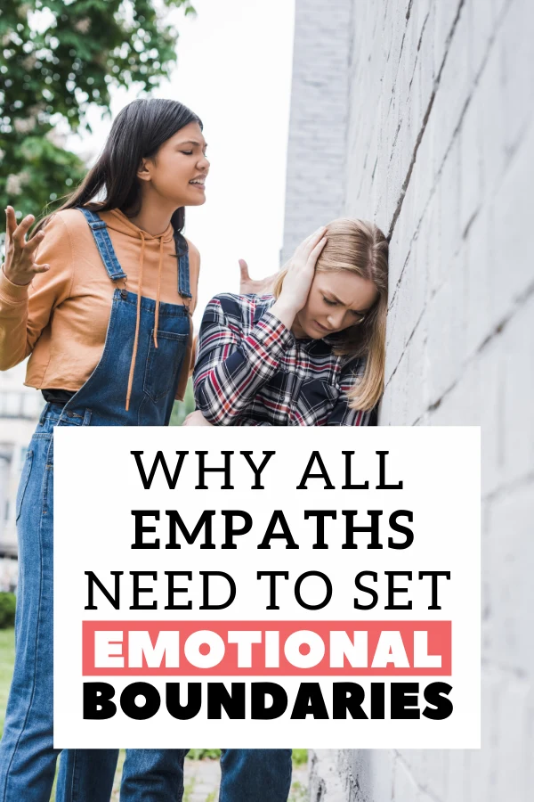 Every person who experiences empathy should have a strict set of boundaries in place to avoid narcissists and joy suckers. This post will give you a good start. #empathy #boundaries