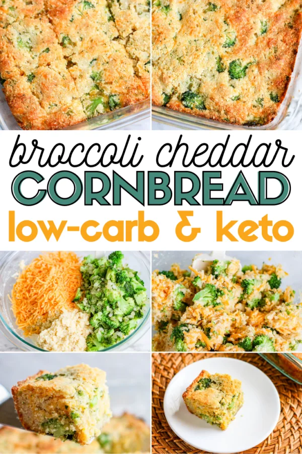 If you're on the Keto diet then you're probably already planning your low-carb Thanksgiving recipes. This low-carb Broccoli Cheddar Cornbread should definitely be added to your list because it's basically perfection.