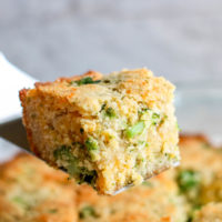 Keto Broccoli Cheddar Cornbread