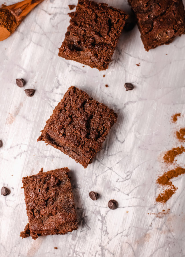 Keto Pumpkin Spice Brownies