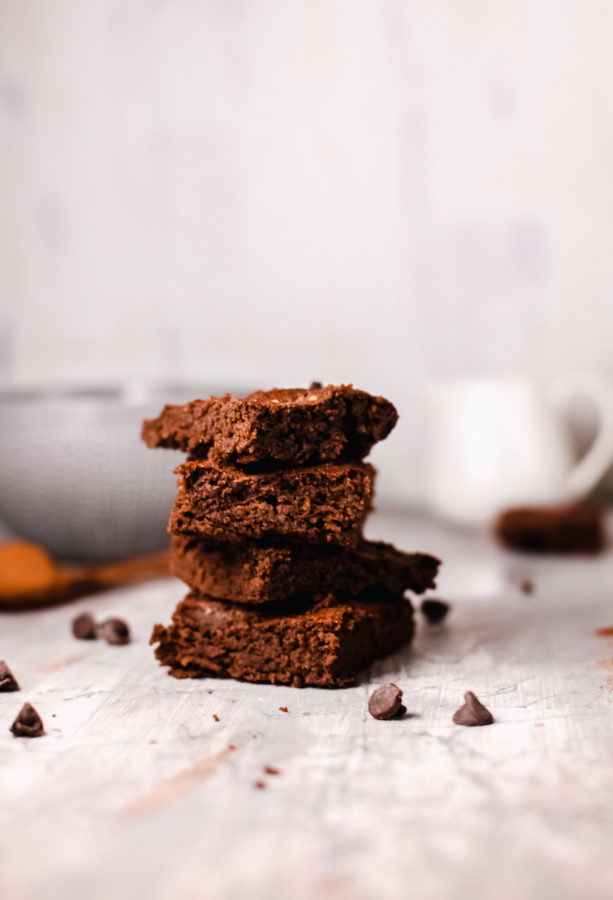 Keto Pumpkin Spice Brownies