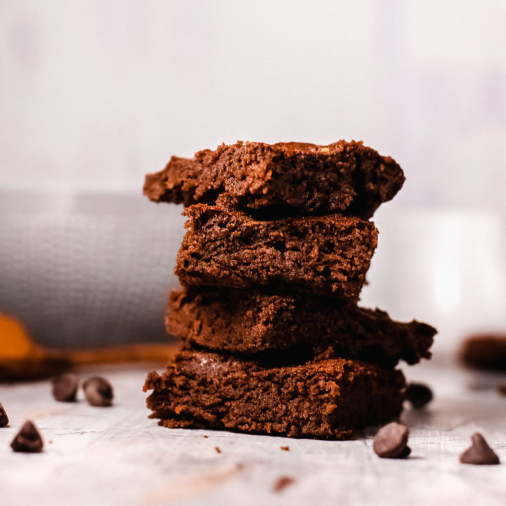 Keto Pumpkin Spice Brownies