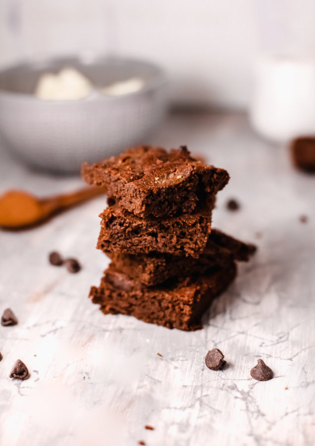 Keto Pumpkin Spice Brownies