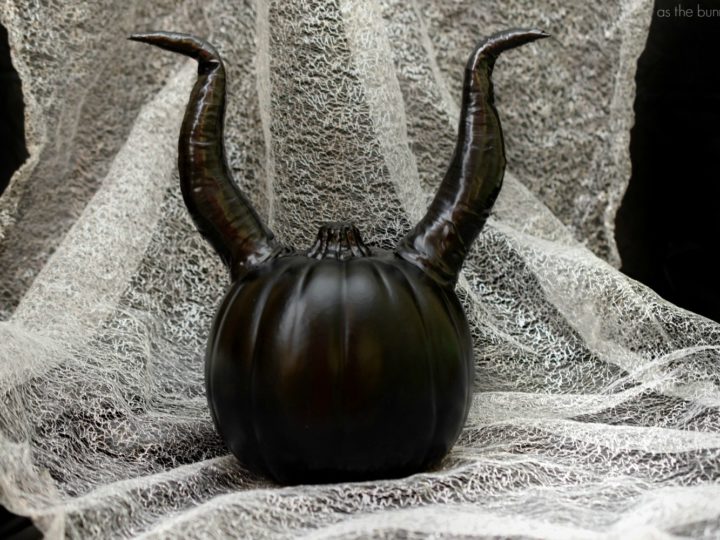 Image for Well, Well... Make A Maleficent Pumpkin For Halloween! - As The Bunny Hops&reg;