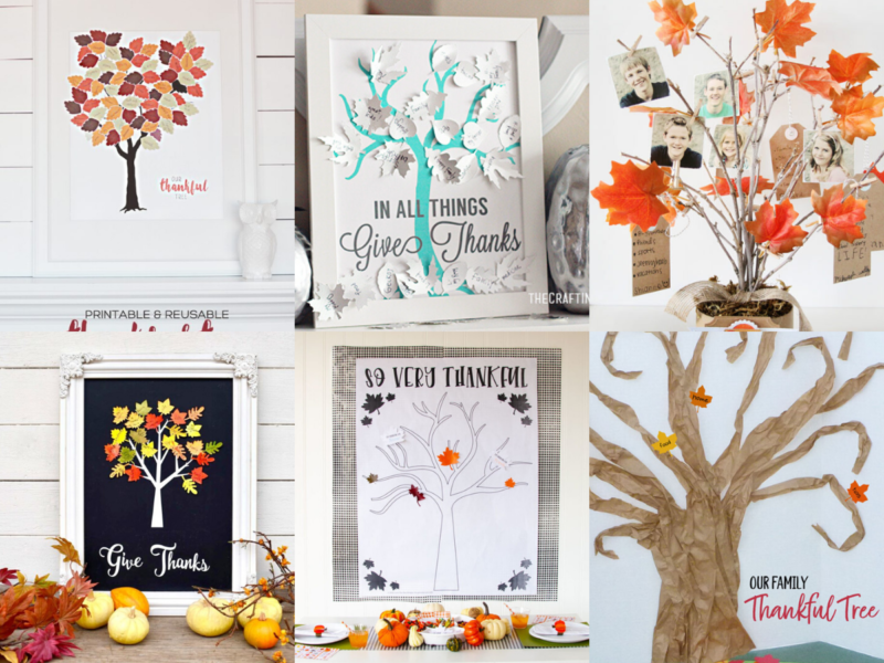 20 DIY Gratitude Trees The Whole Family Will Love - But First, Joy