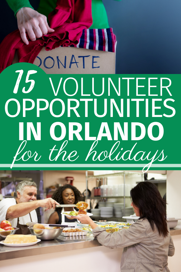 15 Holiday Volunteer Opportunities in Orlando But First, Joy