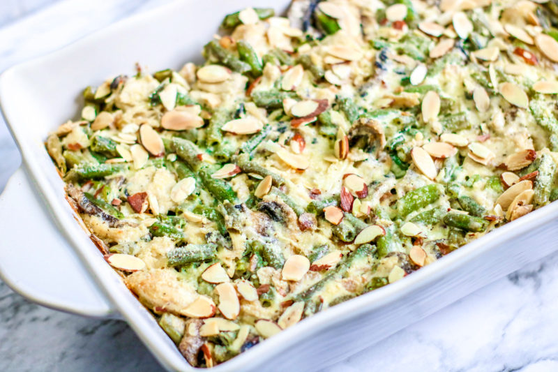 Keto Chicken Green Bean Casserole