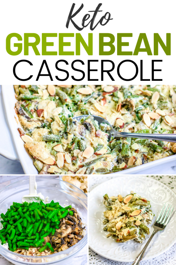 Keto Green Bean Casserole with Chicken