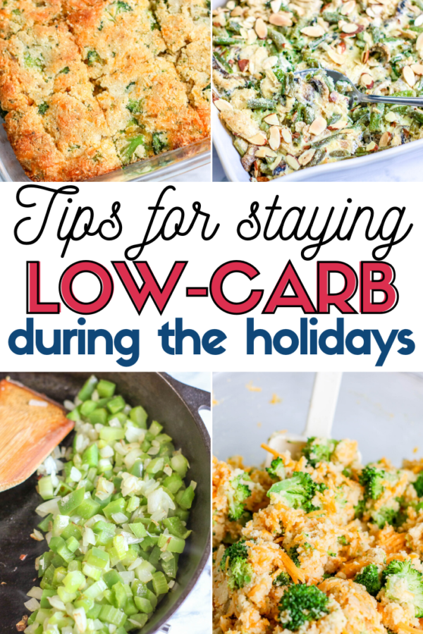 tips for living low-carb holidays