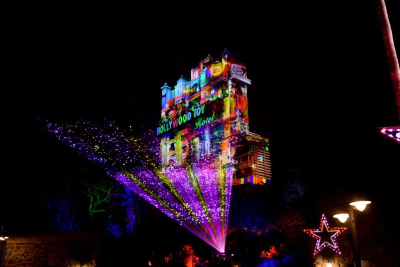 hollywood studios at christmas